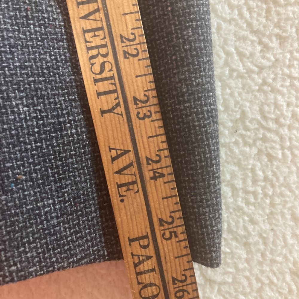 Vtg Pendleton Wool Blazer Jacket Gray Wool Size 5… - image 5